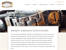 Tablet Screenshot of midwestestatebuyers.com